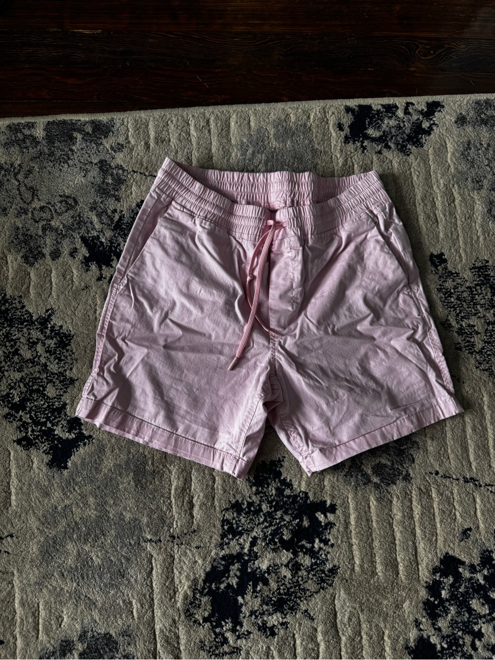 Calvin Klein Light Pink Drawstring Athletic Shorts